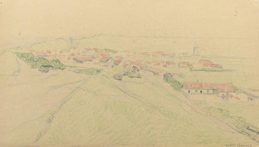 A view of Zoutelande, Zeeland