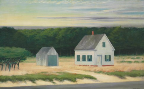 Edward Hopper, October on Cape Cod