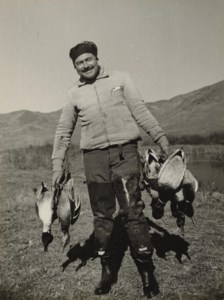 Ernest Hemingway, Sun Valley Idaho, 1940