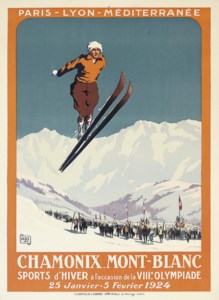 CHAMONIX MONT-BLANC, VIIIe. OLYMPIADE