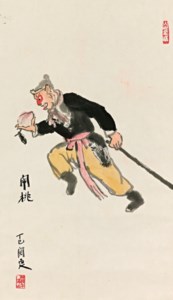 Monkey King Stealing the Sacred Peach