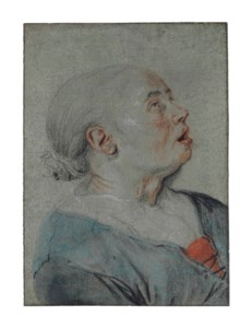 Head of a woman
