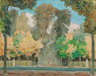Autumn in the park at Versailles