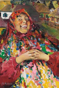 The laughing peasant