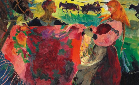 The shawl seller