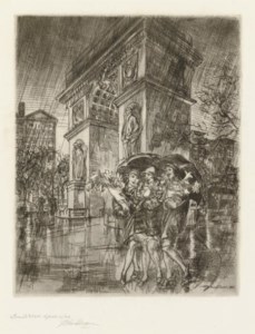 Easter Eve, Washington Square (Morse 222)
