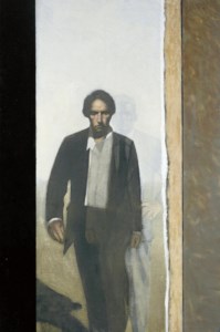 Man with a Shadow Figure