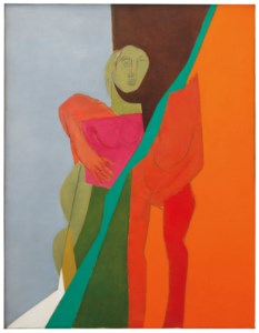 Tyeb Mehta, Untitled (Diagonal)