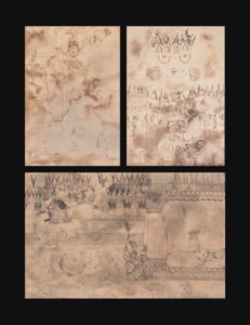 Untitled (Man and Nature); Untitled (Queen); Untitled (Palace Scene)