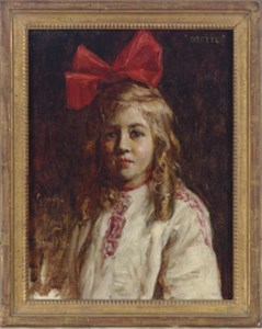 Portrait study of Odette