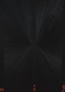 Mark Grotjahn, Untitled (Black Butterfly M02G)