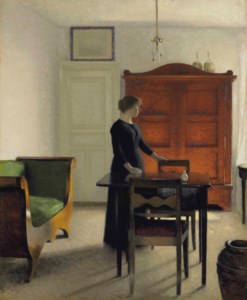 Vilhelm Hammershøi, Ida in an Interior