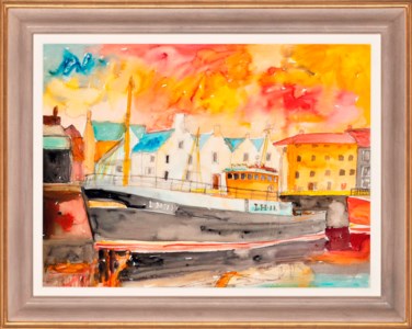 Bonaventure in harbour