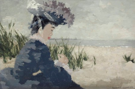 Woman in the dunes