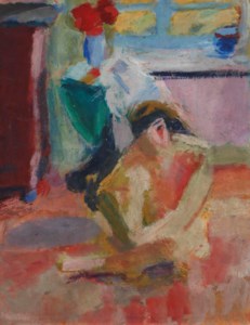 Seated nude