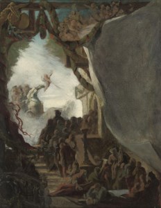 Allegorical scene
