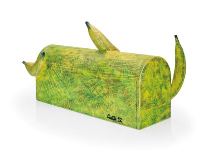 'LETTERS FROM CHEETAH', A SCULPTURE, 1992