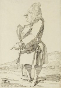 Caricature of Baron Monbira