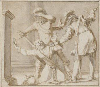The death of Belshazzar