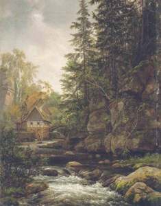 Die Lochmühle in der sächsischen Schweiz