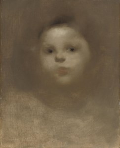 Portrait of the artist's child