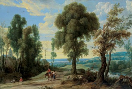 A wooded landscape