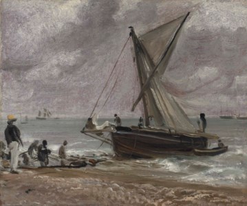 Beaching a Boat, Brighton