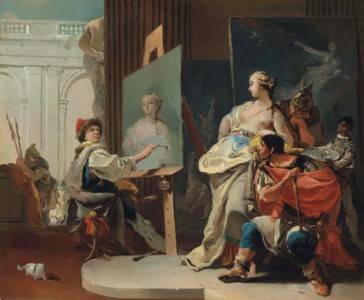 Alexander and Campaspe in the studio of Apelles