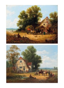 The haycart; and The tavern