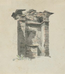 An ancient entrance at Tivoli