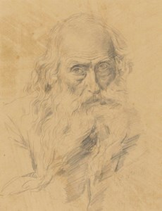 Portrait of a bearded man