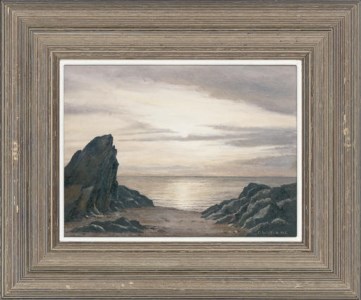 Cornish rocks; Coastal view; Low tide, Margate; and Evening on the beach