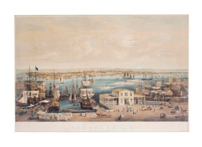 Brooklyn, L.I. as Seen From Trinity Church, New York