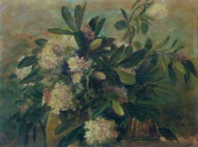 RHODODENDRONS , CIRCA 1910