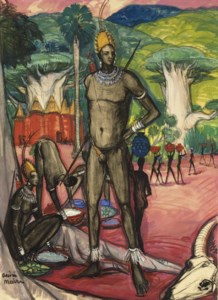 Archer somba, Dahomey