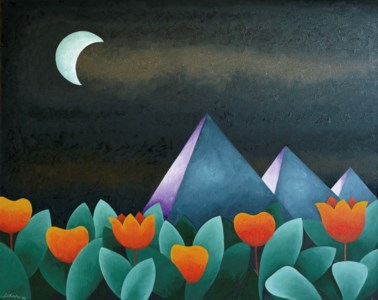 Clair de Lune sur les Pyramides
