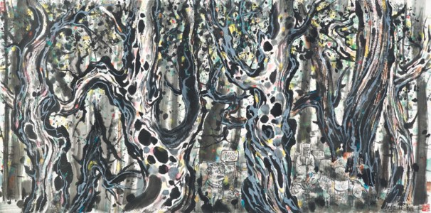 Wu Guanzhong, Forest of Confucius