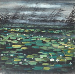 Lin Fengmian 林風眠, Lotus Pond