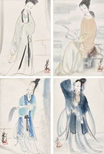 Lin Fengmian 林風眠, Ladies