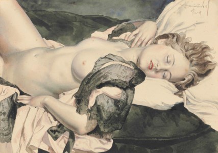 Reclining nude