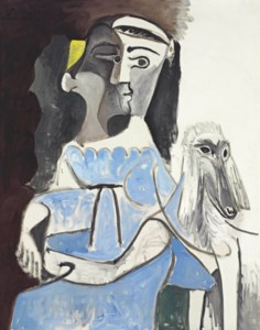 Pablo Picasso, Femme au chien