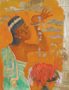GIRL WITH OFFERING