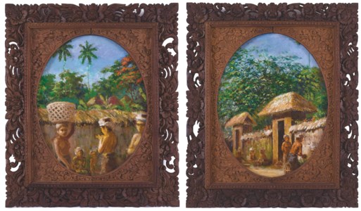 VILLAGE SCENE I & II