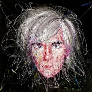 Zeng Fanzhi, PORTRAIT OF ANDY WARHOL