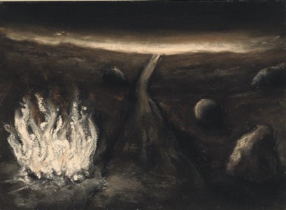 Road with Fire