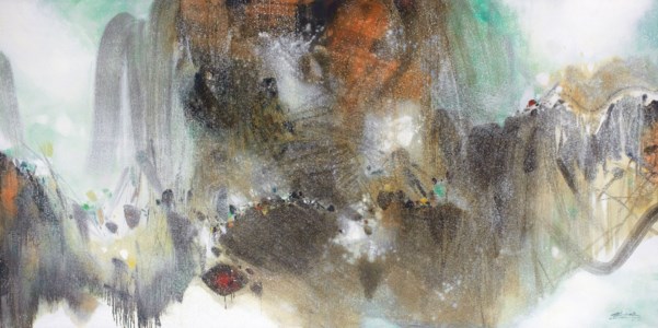 Chu Teh-Chun, VERTIGE NEIGEUX (SNOWY VERTIGO)