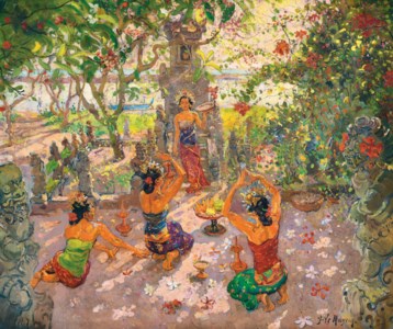 Adrien-Jean Le Mayeur, WOMEN WITH OFFERINGS