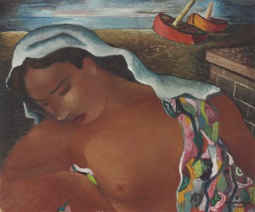 Mulatta on the Beach