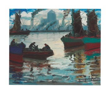Llegada de pescadores