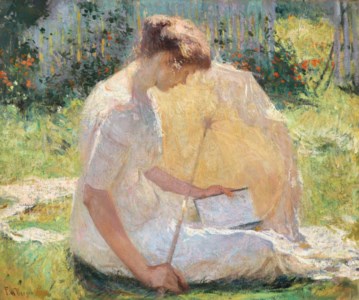 Frank Weston Benson, The Reader